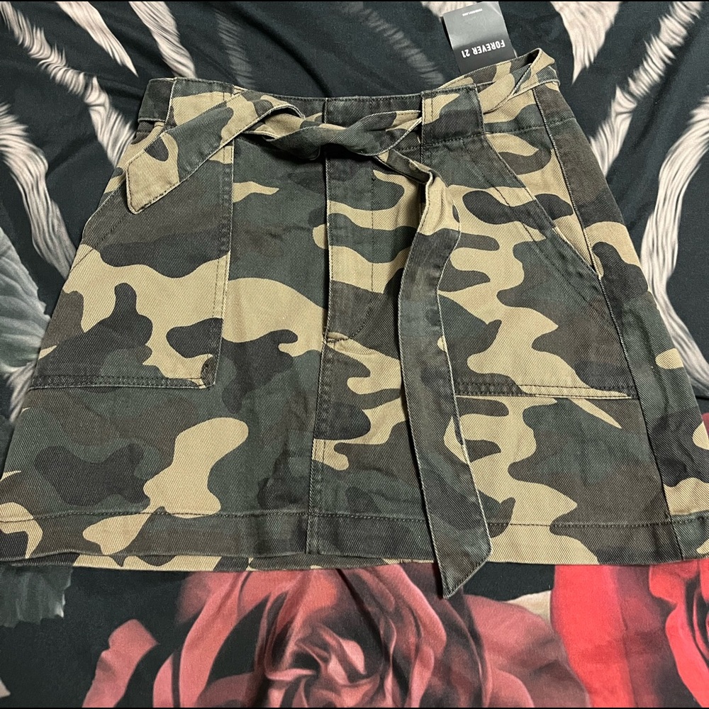 Camo skirt